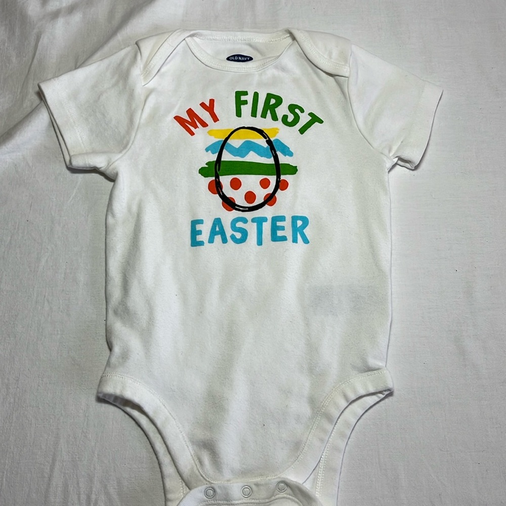 18-24M Easter onesie